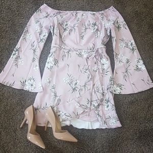 Brand new off shoulder floral dress